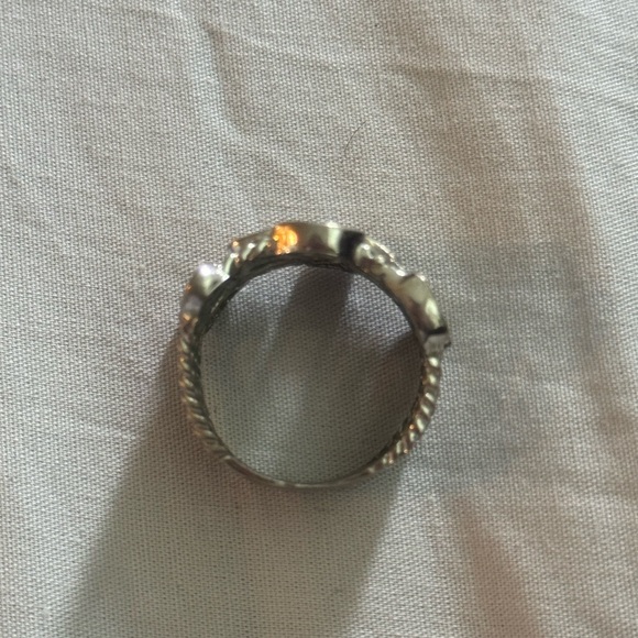 Multi-band gemstone ring - Picture 2 of 3